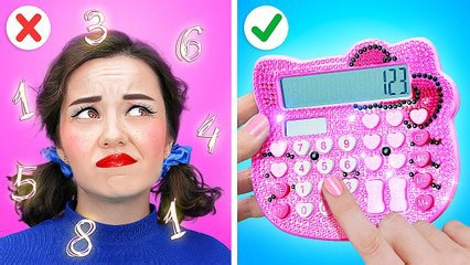 Cute Cardboard Parenting Crafts 🌈📦 Back to school hacks & Gadgets by 123 GO!