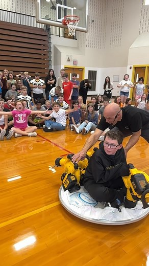 The Hovercraft Project on Instagram: "Or not….these 6th graders had the time of their lives today….solving problems, working as a team, building and flying hovercrafts. #notsuchabadidea #hovercrafts #iamvaluable #teamwork #learntolovetolearn #leadership #productivestruggle"