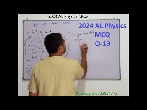 AL Physics 2024 MCQ- Question 19