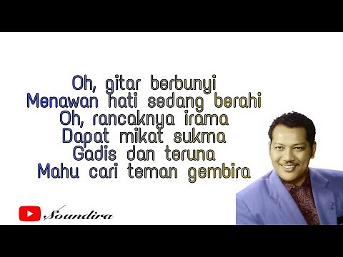 Bunyi Gitar (Lirik) - P Ramlee