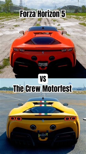 Which Game Sounds More Aggressive? 🔊 Ferrari SF90 Comparison