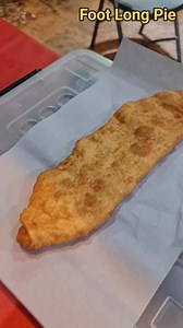 68K views · 525 reactions | Foot Long Pie at The Savannah is Champion - Hot on The Spot as it Should #ChefJasonPeru | Chef Jason Peru | Facebook