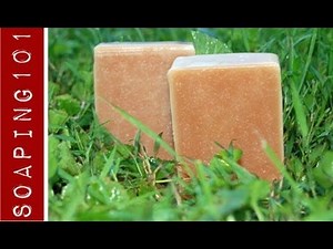 Jewelweed Soap Making