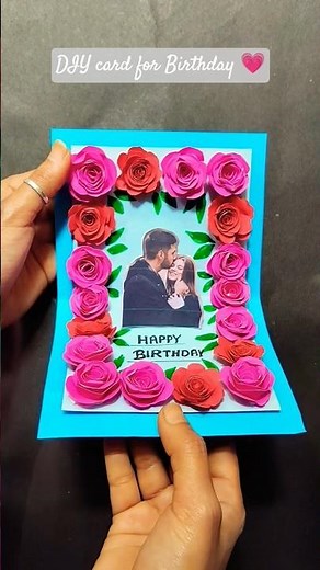 CUTEST Handmade Birthday Card EVER!