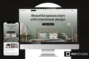 Modèle de site Web Wix Studio : CMS et réservation de projets de décoration d'intérieur - Etsy France
