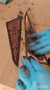 The antiquing process is probably one of the most scary and rewarding processes that we do as leather workers! It really makes our creations come to life and our tooling stand out! | Rockstar Custom Leather