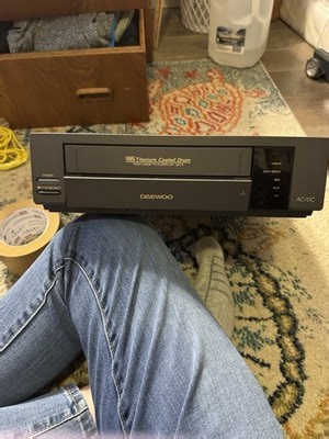 Daewoo VCR Titanium Coated Drum Video Cassette Player VHS Recorder DVP-1281N | eBay