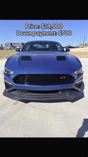 🏁 2022 Ford Mustang • GT Premium Coupe 6-Speed Manual 26,200 miles Now available in Georgetown, TX this Roush Track-Pack Mustang GT is built for serious performance and driving excitement. ⚙️ Roush Track Pack 🛞 Upgraded wheels & brand-new tires 🎵 Full Roush performance exhaust 🛞 MagneRide performance suspension 🕹 6-Speed Manual Transmission 📄 Clean Carfax • Local Trade This Mustang is extremely clean, well maintained, and ready to deliver an authentic American muscle driving experience. 💰