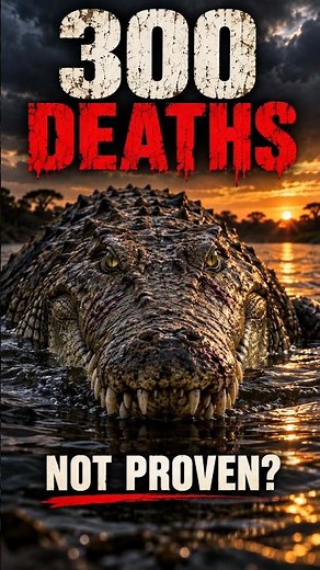 The World’s Deadliest Crocodile Is Still Out There 😱 #horror #animals