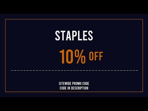Staples Discount Code 2025 July