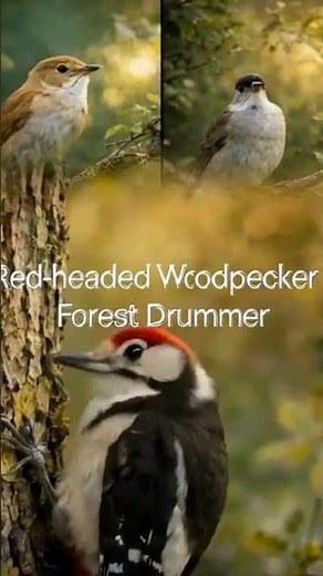 4 Beautiful Birds Singing Together 🌿 Forest Bird Choir #ecokids #birds #birdsong