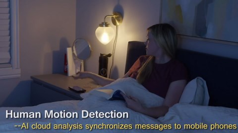 AMTIFO Security Cameras Wireless Outdoor Magnetic - 4-Pack Install-Free Indoor Smart 2K WiFi - Long Battery Life Powered Wireless Security Camera with AI Motion Detection