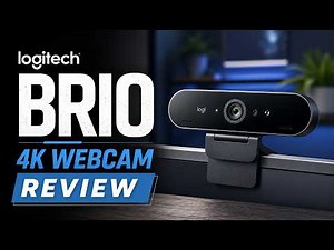 Logitech Brio 4K Webcam Review | Best Webcam for Work 2026!
