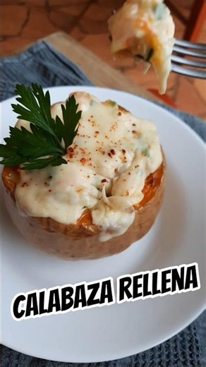 calabaza rellena ❤️ #receta #canaldecocina #recetas #food