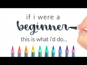 Beginner Hand Lettering Tutorial | 5 Best Calligraphy Tips | If I Were A Beginner, I'd Do This