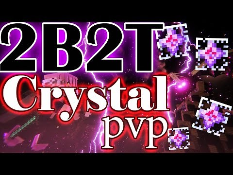 【マイクラ】2B2Tのバトルってどんな感じ？【2B2T】・初めてのCrystal Pvp!