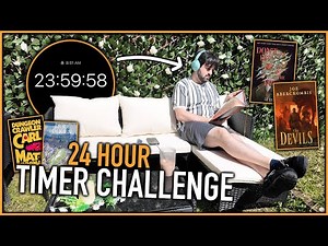 I Did a 24 Hour Timer Challenge to Get Back on Track 📚 Reading Vlog