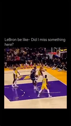 Believe me on Instagram: "“LeBron be like — Did I miss something here?” perfectly captures those moments when the game suddenly flips while he’s on the floor. One second everything is under control, and the next there’s a wild sequence—a blown assignment, a ridiculous shot, or a fast-break mistake—and LeBron turns around with that confused, half-annoyed look. It’s not just disbelief, it’s his basketball IQ kicking in, instantly replaying the possession in his head like, how did we let that happe