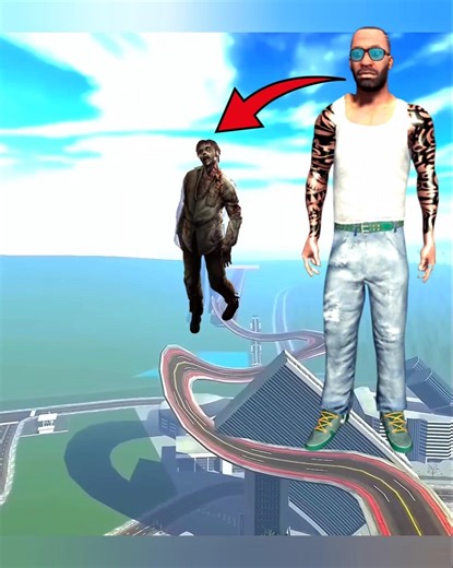 ZOMBIE ATTACK IN CITY | Indian Bike Driving 3D