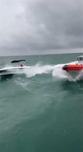 Close Call: Coast Guard vs Suspect Speedboat