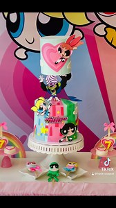 Powerpuff #powerpuff #powerpuffgirls #powerpuffgirlscake #powerpuffgirlbirthdaytheme | Hedrys Sweet and Cake Decoration