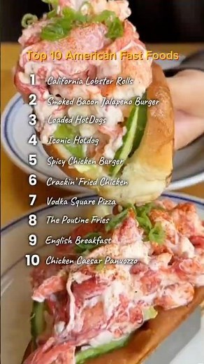 🍔 10 American Fast Foods You MUST Try Before You 💀🇺🇸