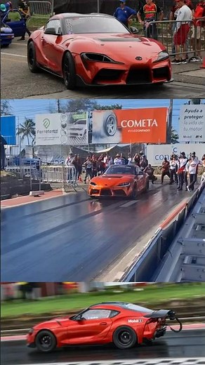 New A90 Supra world record! #nyce1s #automobile #toyota #supra #bmw #a90 #toyotasupra #racing #car