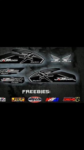 HAYABUSA TMX / RUSI / PINOY / SKYGO / MOTOPOSH / DECALS STICKER