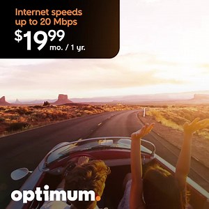 325K views · 593 reactions | $19.99 mo/1yr Internet. Reliable speeds up to 20 Mbps. | Optimum | Facebook