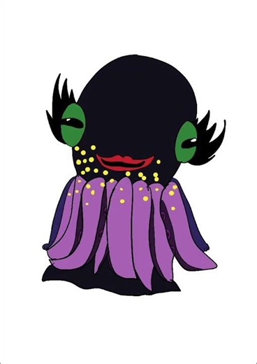 Drawing Octopus from The Masked Singer Uk #themaskedsingeruk #octopus