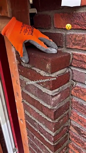 Front door Bricklaying #asmr #architect #maurer