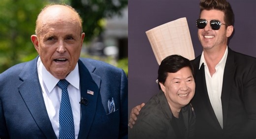 The Masked Singer Controversy: Ken Jeong and Robin Thicke Walk Off Stage After Rudy Giuliani Is Unmasked - Daily Soap Dish