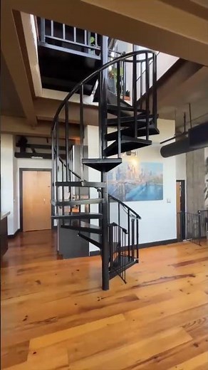 Penthouse #805 Lofts at Rivertown, Detroit, MI.