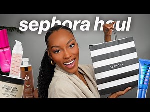 Trying NEW Skincare, Makeup & Bodycare | My Sephora Haul + GRWM