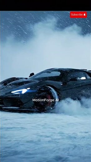Ice to Supercar ❄️ Unreal Winter AI Transformation