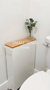 1.3M views · 2.5K reactions | Comment SMALL SPACE for links to shop. Also linked in my Amazon Shop under SMALL SPACE. Amazon Organization Hack for Small Spaces. This slim storage cart is perfect for the bathroom, kitchen, or any small corner in your home. The solid side allows for a clutter free look. #amazonhome #homeorganization #organizationhacks #smallspaces #amazongadgets #bathroomorganization #smallspacesolutions #clutterfree | Sarah Colussi | Facebook