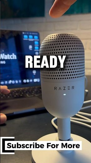 My Setup is Finally COMPLETE! 🎙️✨ Razer Seiren V3 Mini #Shorts