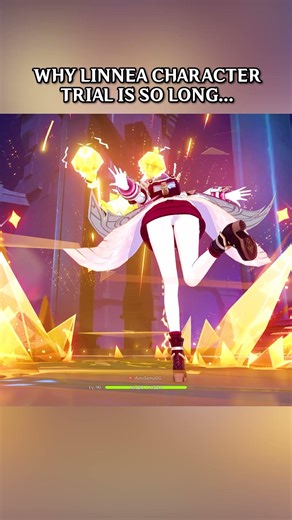 Why is bro spending hours in Linnea’s character trial 😭 #genshinimpact #linnea