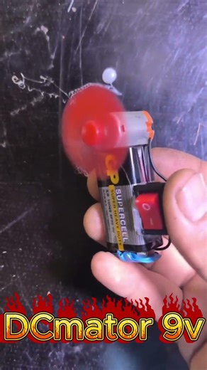 DIY DC Motor Car Experiment | 9V Battery Simple Science Project