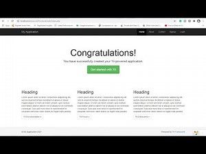 how to install manually yii2 advanced apps