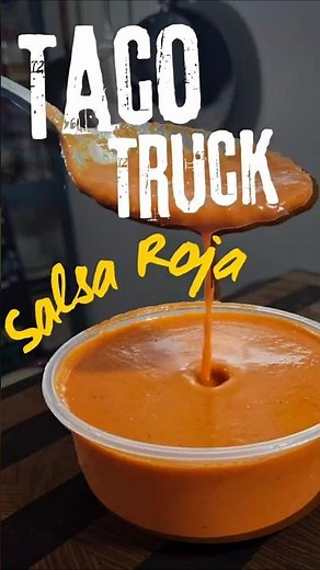 Secret Taco Truck Salsa Roja Recipe
