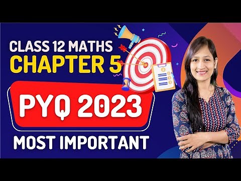 Class 12 Maths Chapter 5 PYQ | Continuity & Differentiability | Most Expected Questions