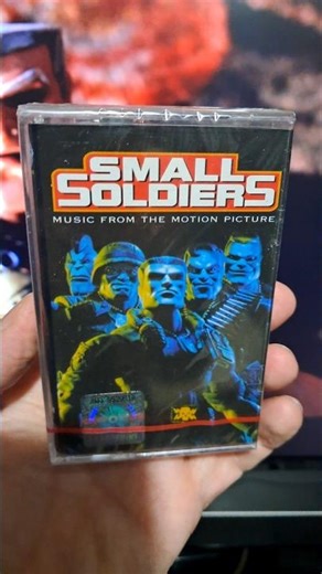 1998 Small Soldiers Music from the Movie Very Rare Cassette Tape Mint & Sealed