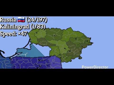 2nd Level Subdivision Map [Minecraft] (Huge Scale) - PART 4 - Visegrád + Baltic States!
