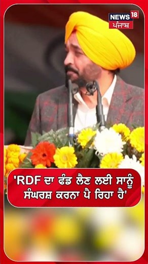 Republic Day 2026 | 'RDF ਦਾ ਫੰਡ ਲੈਣ ਲਈ ਸਾਨੂੰ ਸੰਘਰਸ਼ ਕਰਨਾ ਪੈ ਰਿਹਾ ਹੈ' | CM Mann | #shorts | N18S