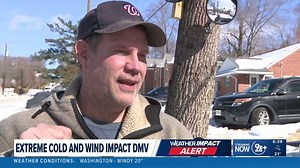 Extreme cold, wind creating havoc in DMV