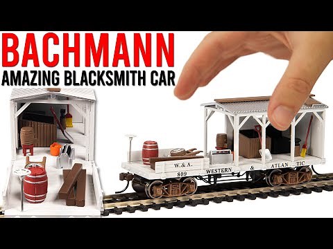 Astonishing Bachmann Blacksmith Railroad Car | Unboxing & Review