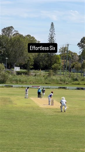 Nick Strong hits one out of the park and makes it look effortless. Pure class at the crease. 🔥🏏 #NickStrong #Cricket #Kohli #BabarAzam #Ashes #BattingMasterclass #SixCity #cricketlovers♥️ | Kuraby Knights Junior Cricket Club