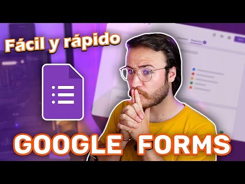 CÓMO HACER CUESTIONARIOS CON GOOGLE - Google Forms - #ESimple