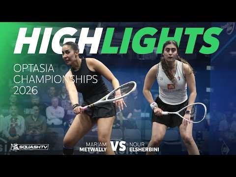 🇪🇬 ElSherbini v Metwally 🇪🇬 | Optasia Championships 2026 | ROUND 2 HIGHLIGHTS